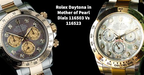 rolex daytona quartz movement|rolex 116503 vs 116523.